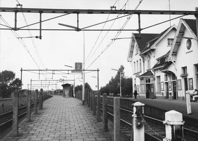 171312 Gezicht op het N.S.-station Meerssen te Meerssen.